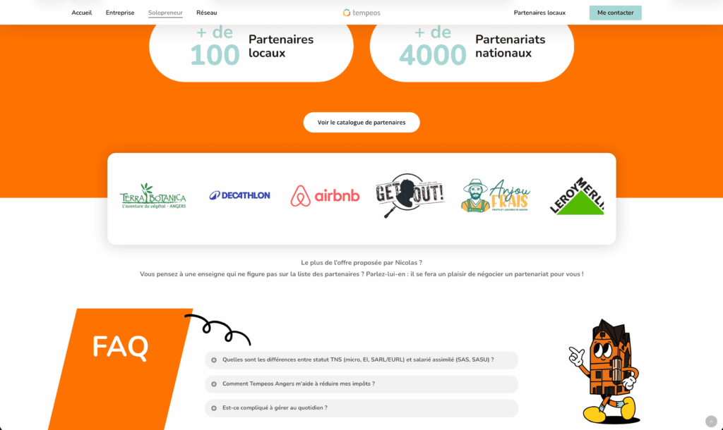 CSE externalisé tempeos page solopreneur